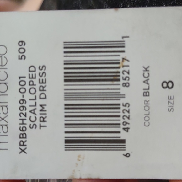 MAXANDCLEO Size 8 NWT Beautiful Black Sheath Sleeveless Knee length Dress - Picture 10 of 11